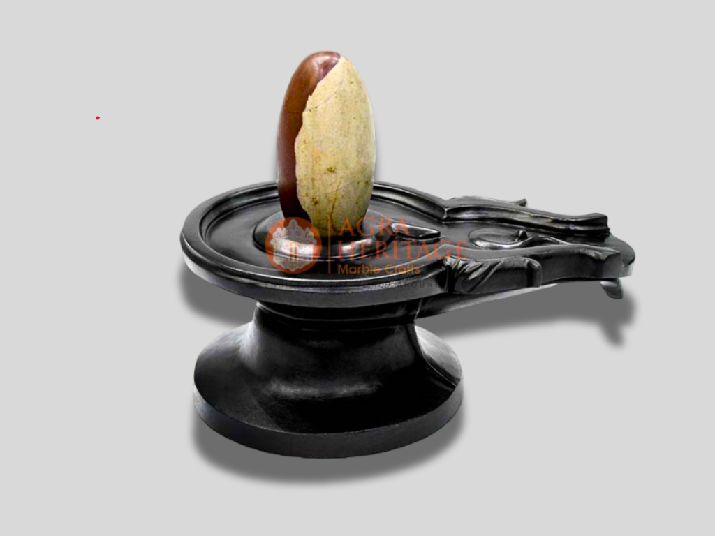 Marble Shivling Yoni Base Shiva Lingam for Sale